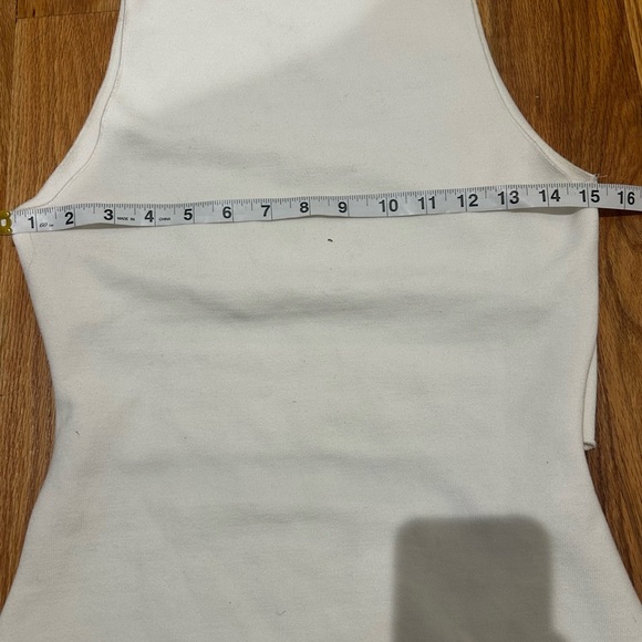 Zara White Halter Bodycon Mini Dress - Picture 8 of 10